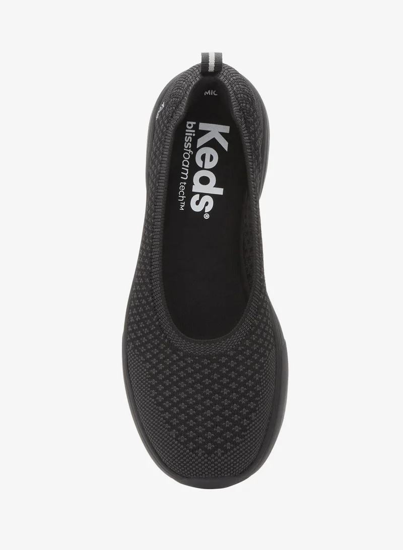 Keds Black/Black Keds Women's BlissWalk Skimmer Casual Sneaker Black for Women | Best Price UAE
